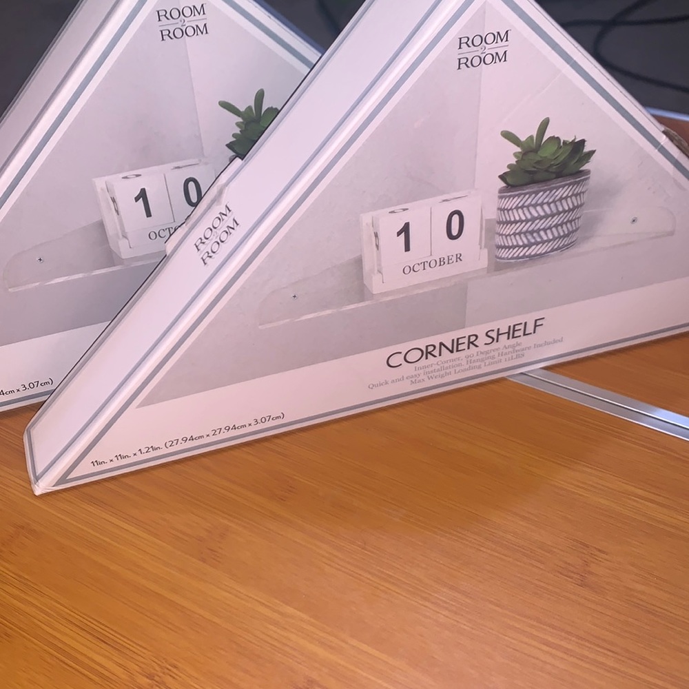 Corner shelf two